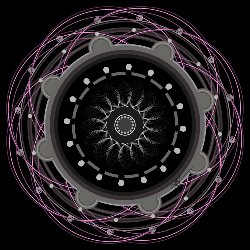 Mandala Circle V17