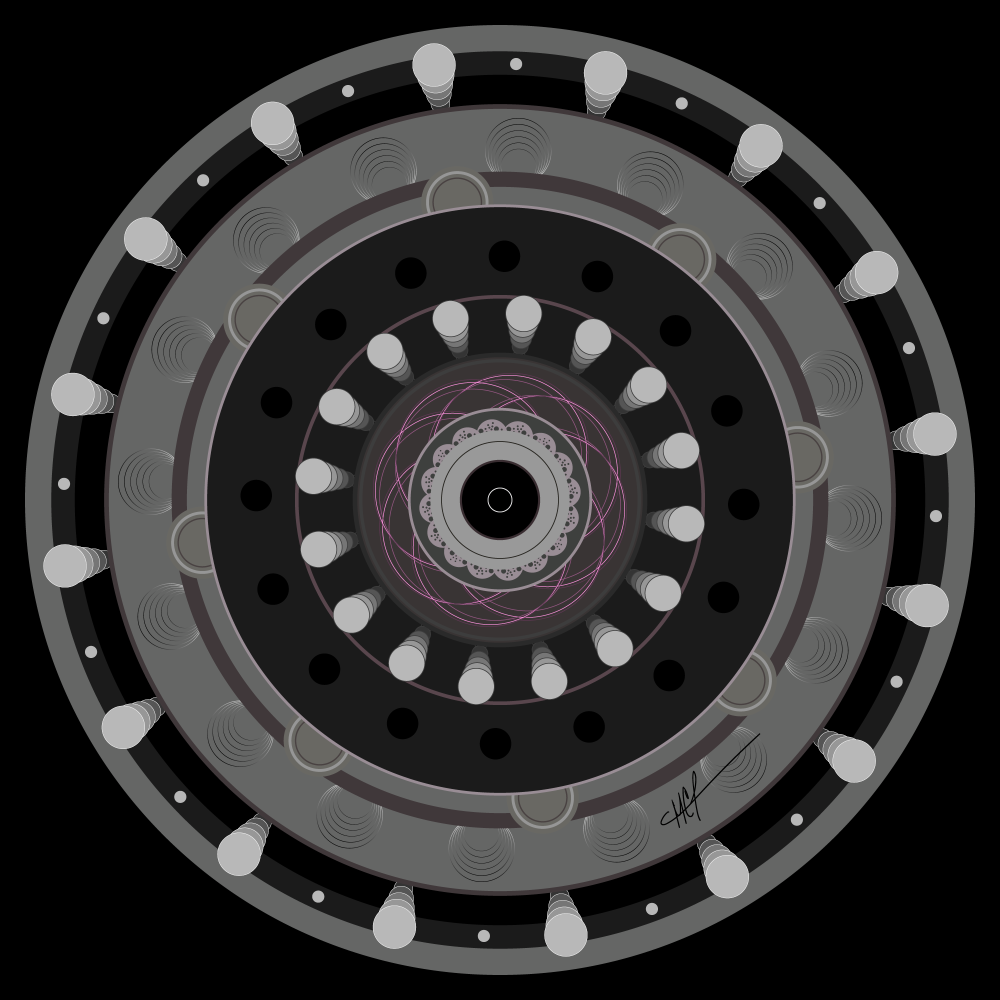The Mandala Challenge" image depicts a complex design prompt centered around generating mandalas using Adobe Illustrator. Users are tasked with creating numerous circular artworks within a fixed framework: 26 layers, black background, and automated processes. Restrictions include no recoloring, adding, or deleting elements. The challenge seeks to determine the limit of repetition while exploring the captivating nature of mandala design.