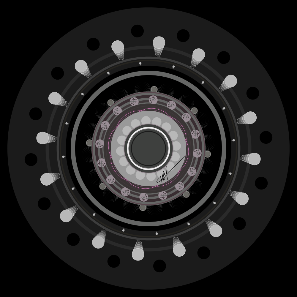 The Mandala Challenge" image depicts a complex design prompt centered around generating mandalas using Adobe Illustrator. Users are tasked with creating numerous circular artworks within a fixed framework: 26 layers, black background, and automated processes. Restrictions include no recoloring, adding, or deleting elements. The challenge seeks to determine the limit of repetition while exploring the captivating nature of mandala design.