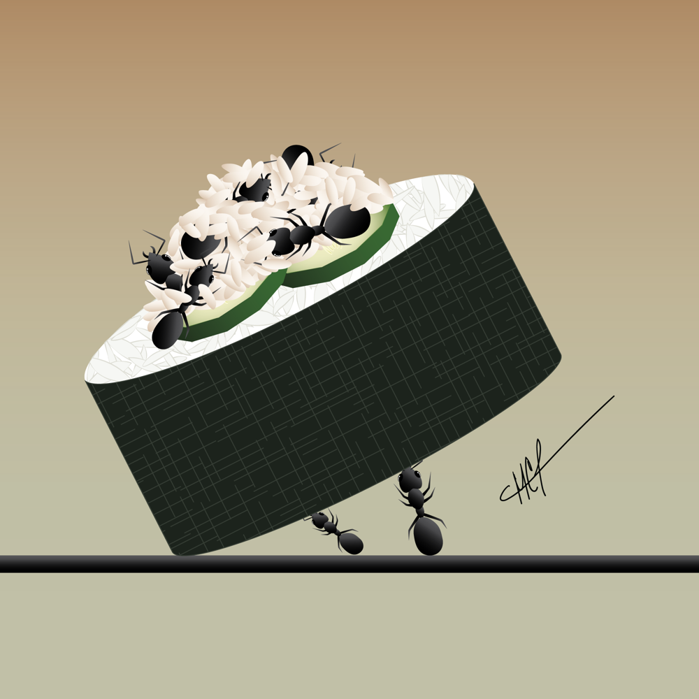 Escamole & Ants Sushi