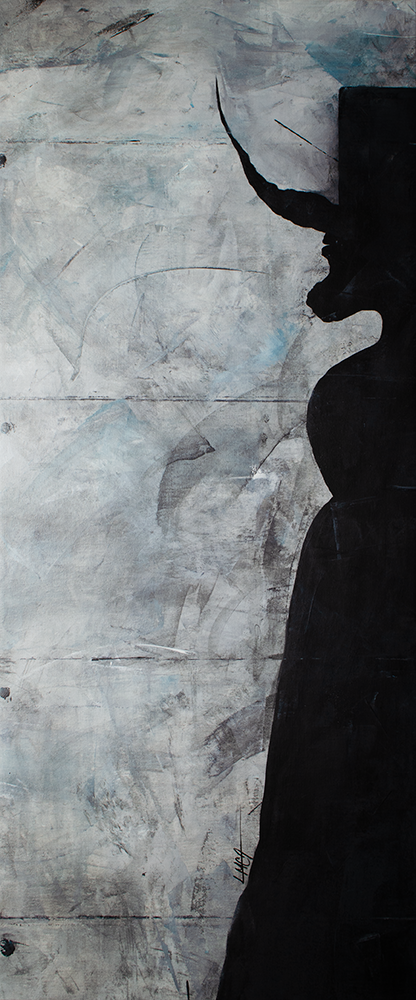 Miss-Tree - Painting - Marie-Claude Asselin