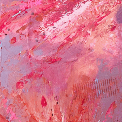 Twin Flowers - Painting - Marie-Claude Asselin