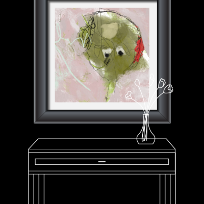 Framed mockup of Marie-Claude Asselin, Multidisciplinary Artist